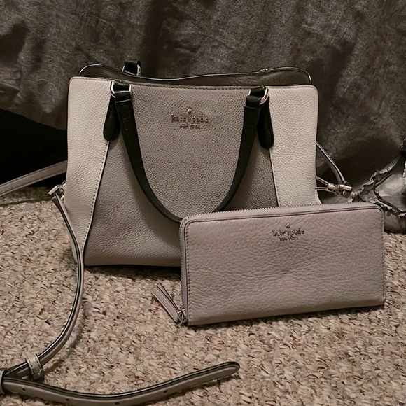 kate spade purse and matching wallet